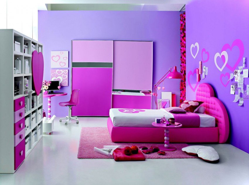 Bedroom Interior, Choose the Best Girl Bed Sets for Your Teenage Girls : Cute Girl Bed Sets