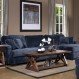 Living Room Interior, A Glamorous Navy Blue Sectional for Country Style Living Room: Astinoshing Navy Blue Sectional