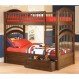 Bedroom Interior, Let’s Train Our Kids to Share their Room Through Twin Beds for Kids! : Green Twin Beds For Kids