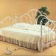 Bedroom Interior, Daybeds for Kids: It’s the Functional Furniture: Beautiful White Metal Daybeds For Kids