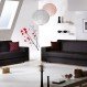 Home Interior, Why Choose Love Seat Sofa Beds? : Dark Brown Love Seat Sofa Bed
