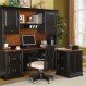 Home Interior, Everlasting Office Furniture Set for Your Home Office: Black Office Furniture