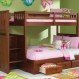 Bedroom Interior, Let’s Train Our Kids to Share their Room Through Twin Beds for Kids! : Green Twin Beds For Kids