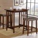 Dining Room Interior, Fabulous Pub Table Chairs for Small Dining Room: Chic Pub Table Chairs