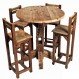 Dining Room Interior, Fabulous Pub Table Chairs for Small Dining Room: Country Pub Table Chairs