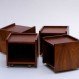 Home Interior, Cube Coffee Table: Traditional or Modern? : Dark Cube Coffee Table