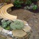 Home Exterior, Beautify your Garden through Curved Benches: Garden Curved Benches