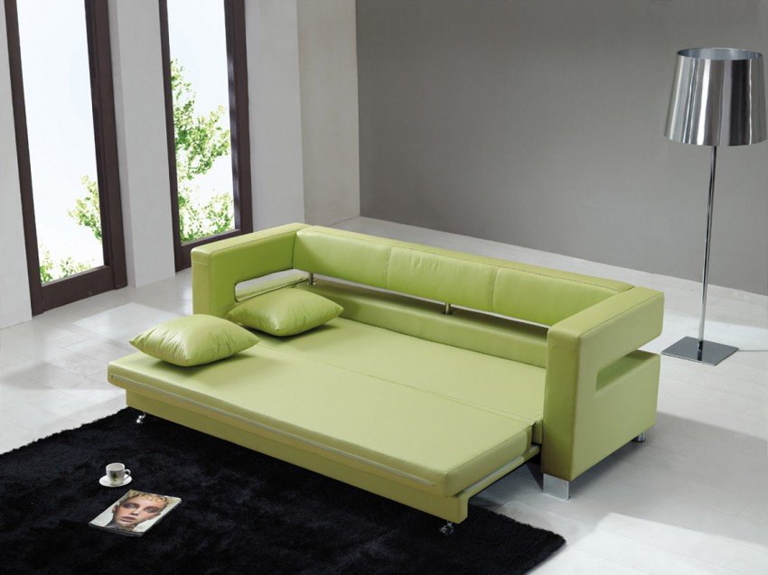 Home Interior, Sleeper Sofa Sets: Comfortable Lean for Watching Movies! : Green Sleeper Sofa Sets