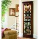 Home Interior, Show Off Your Collectibles through Beautiful Corner Curios : Beautiful Corner Curios