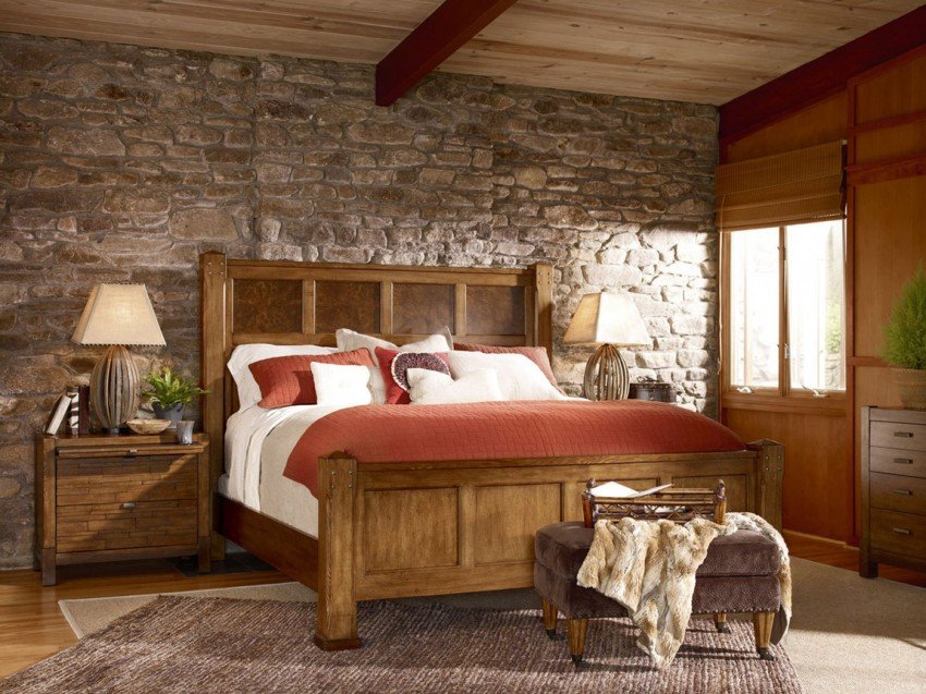 Bedroom Interior, Rustic Bedroom Set: Choose the Perfect Size for Your Fabulous Bedroom Design : Inexpensive Rustic Bedroom Set