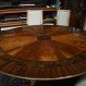 Dining Room Interior, Large Dining Tables: Round, Oval, or Rectangular? : Round Large Dining Tables