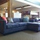 Living Room Interior, A Glamorous Navy Blue Sectional for Country Style Living Room: Nice Navy Blue Sectional