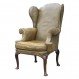 Home Interior, Keep Your Body Warmth through Winged Chair : Beautiful Winged Chair