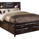 Bedroom Interior, King Storage Beds: Catch the Benefits! : Stunning King Storage Beds
