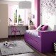 Bedroom Interior, Girls Desk Chairs: Support your Girls’ Study Time: Purple Girls Desk Chairs