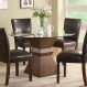 Dining Room Interior, Tips on Buying Diningroom Tables: Round Glass Diningroom Tables