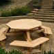 Home Exterior, Finding Various Product of Log Patio Furniture: Round Log Patio Furniture