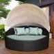 Bedroom Interior, Rising Pleasure with Modern Day Beds : Black Outdoor Modern Day Beds
