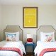 Bedroom Interior, Let’s Train Our Kids to Share their Room Through Twin Beds for Kids! : Green Twin Beds For Kids