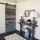 Home Interior, Barn Door Furniture: The Other “Face” of a Barn Door: Small Barn Door Furniture
