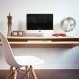 Home Interior, Optimize Your Room Dimension through Wall Desks : Simple Wall Desks