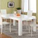 Dining Room Interior, Applying White Dining Sets to Get the Elegant Appearance: White Dining Sets