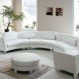 Home Interior, Inexpensive Sofa – The Cheapest Way to Revitalize Living Room: White Inexpensive Sofa