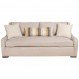 Home Interior, One Cushion Sofa: Perfect Furniture for Your Home Cinema : White One Cushion Sofa