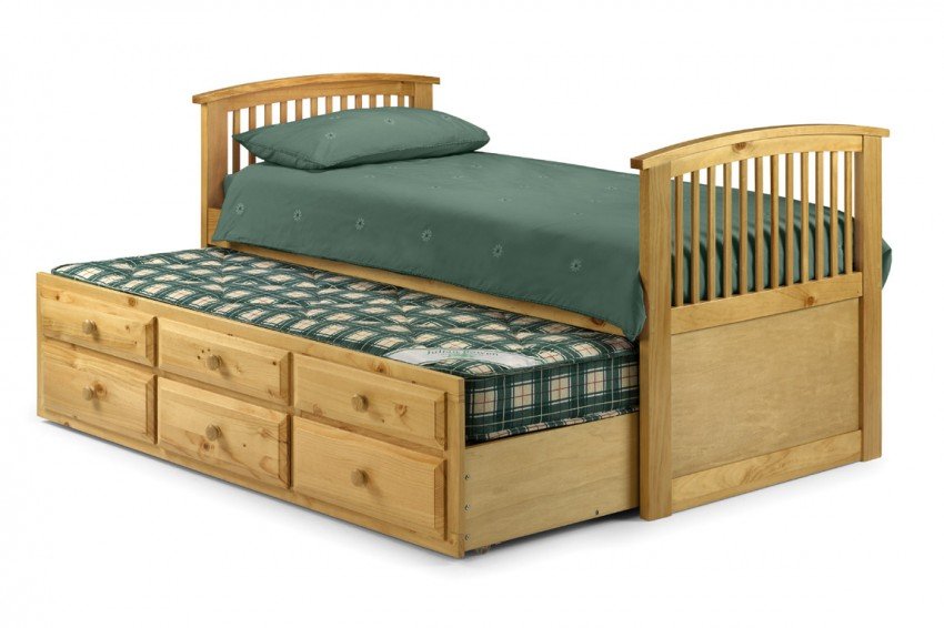 Bedroom Interior, Stunning Pull Out Beds for Limited Space: Wood Pull Out Beds