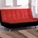 Living Room Interior, Bright Red Sleeper Sofa for Your Living Room: Beautiful Red Sleeper Sofa