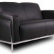 Office Interior, Office Loveseat: Perfect for Home Office: Black Office Loveseat