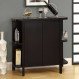 Home Interior, Variations of Wine Bar Furniture for Your Home Bar: Black Wine Bar Furniture