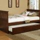 Bedroom Interior, Kids Twin Beds: An Alternative Bed Furniture: Coklat Kids Twin Beds