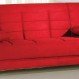 Living Room Interior, Bright Red Sleeper Sofa for Your Living Room: Comfortable Red Sleeper Sofa