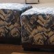 Living Room Interior, Fabric Ottomans: Create A Sophisticated Look in Your Living Room : Attractive Fabric Ottomans