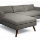 Living Room Interior, Sofas with Chaise: Seats with Multipurpose: Grey Sofas With Chaise