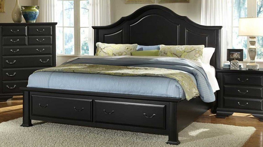 Bedroom Interior, Black Bedroom Sets: The Most Appealing Bedroom Set : King Black Bedroom Sets