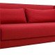 Living Room Interior, Bright Red Sleeper Sofa for Your Living Room: Modern Red Sleeper Sofa