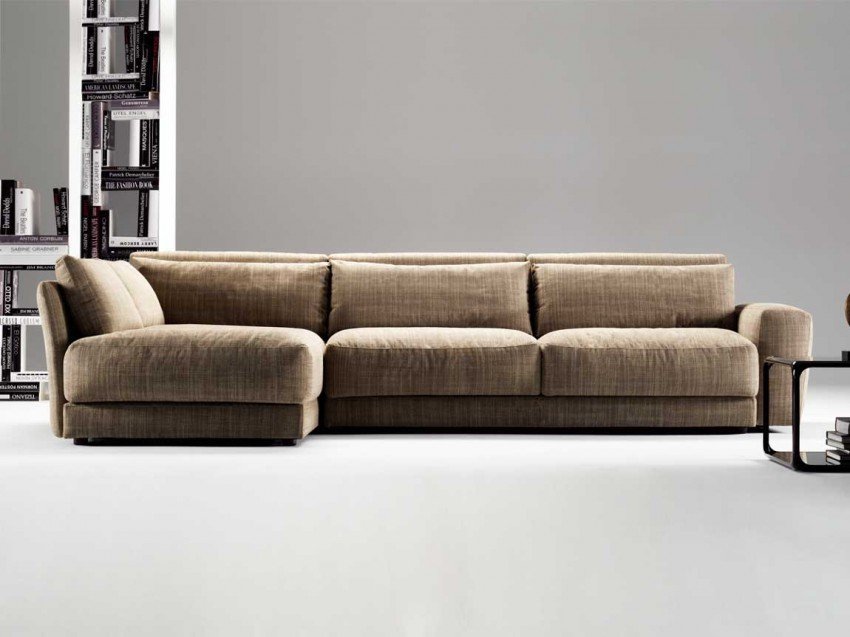 Living Room Interior, Sofas with Chaise: Seats with Multipurpose: Simple Sofas With Chaise