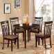 Dining Room Interior, Fascinating Round Dinette Sets for Your Dining Room : Wood  Round Dinette Sets