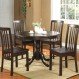 Dining Room Interior, Fascinating Round Dinette Sets for Your Dining Room : Wood  Round Dinette Sets