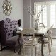 Dining Room Interior, Old-fashioned or Fresh Swedish Chairs? : Brown Leather Swedish Chairs