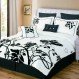 Bedroom Interior, Black Bed Sets for Creating Moods : Modern Custom Black Bed Sets