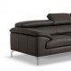 Home Interior, Gray Sectional Sofa with Various Quality : Dark Gray Leather Gray Sectional Sofa