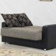 Home Interior, Love Seat Sofa Bed for Limited Space : Black Love Seat Sofa Bed