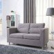 Bedroom Interior, Gray Sofa – Enhancing Room’s Decoration : Minimalist Leather Gray Sofa
