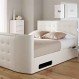 Bedroom Interior, Functional White Queen Beds: White Queen Beds Photo