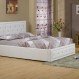 Bedroom Interior, Cheap King Size Bed to Complete Your Homey Home : Cheap King Size Bed With Beautiful Design In White Color