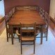 Dining Room Interior, How to Deal with Fabulous Dining Table for Ten : Beautiful Semi Classic Dining Table For Ten