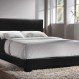 Bedroom Interior, Cheap King Size Bed to Complete Your Homey Home: Elegant Black Cheap King Size Bed